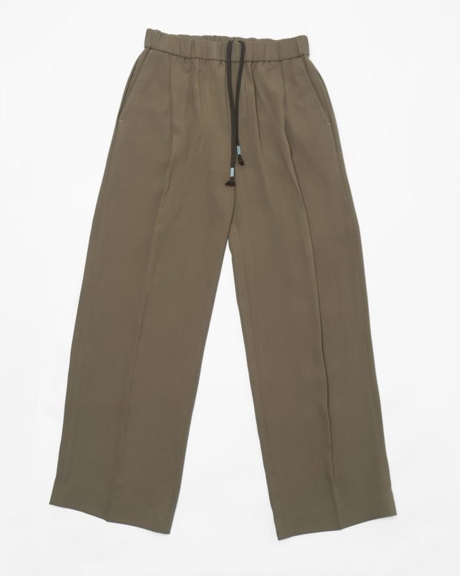 MC Brown Elasic waist pant