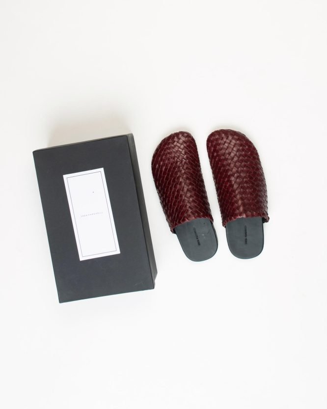 Shem Egonu Suede Mules imperlot