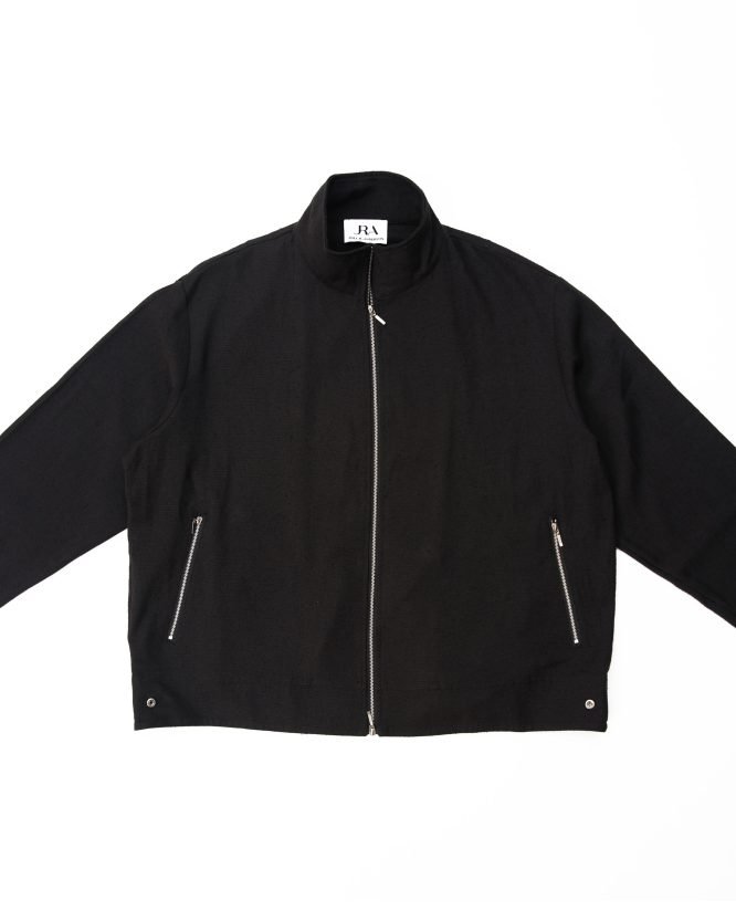 JA Black Woolen Sweater Jacket