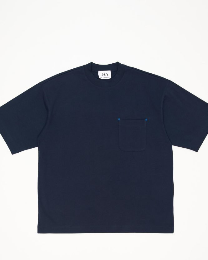 JA One pocket Blue Tee