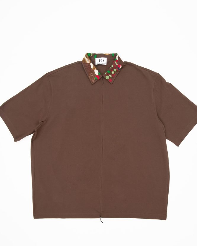 JA Khaki Brown tee