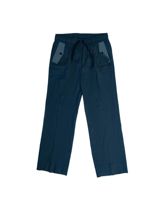 MC Blue Denim two front pockets Pant