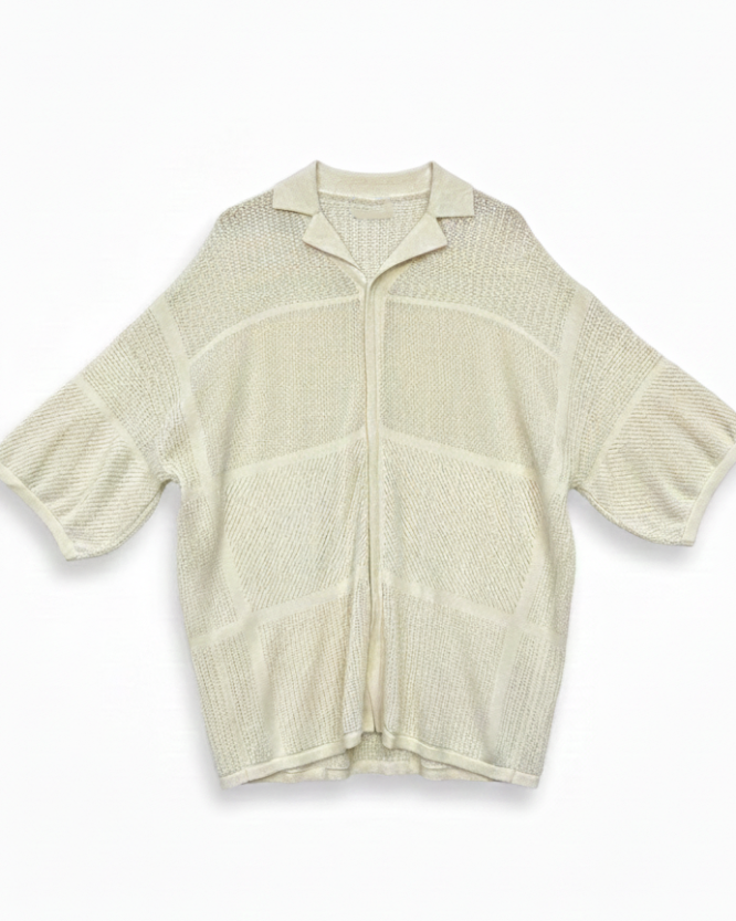 JA Coffe Cream Net Shirt