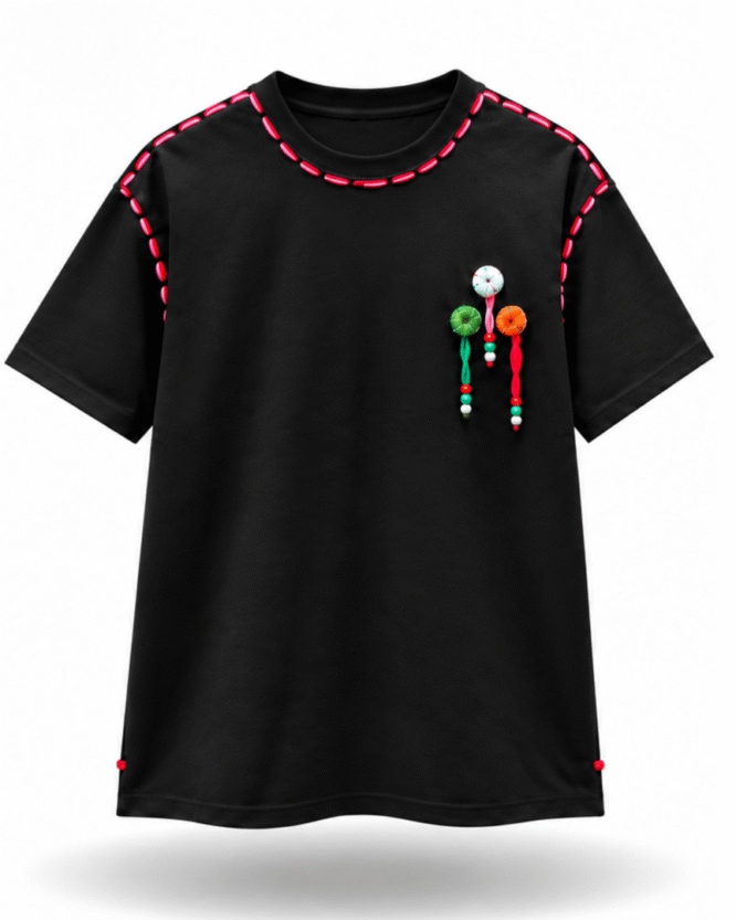 HAPPY TEE CASHMERE STITCH