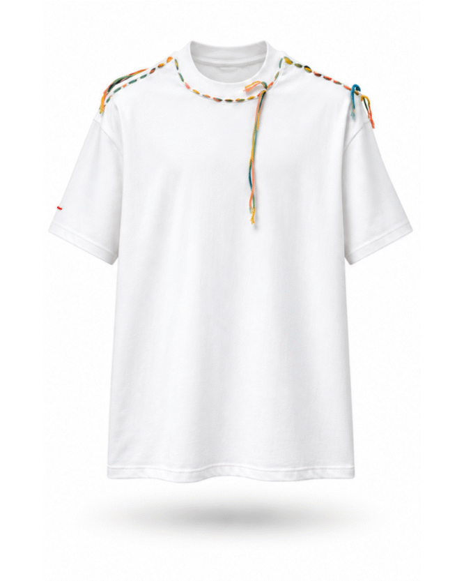 IAN CARSON BODY CROSS THREAD TEE