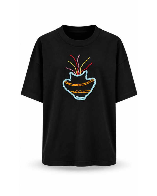 IAN CARSON VACE BEAD POT TEE