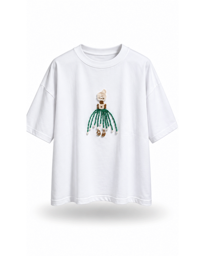 IAN CARSON BEADED CULTURE TEE