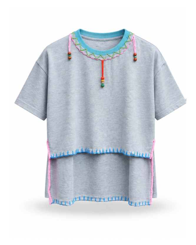 IAN CARSON KIMO CROPPED TEE